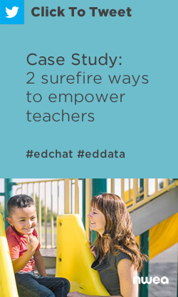 Tweet案例研究:2确定火方法增强教职员工能力https://nwea.us/2G9sv9R#edchat#eddata
