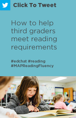 推文：如何帮助三年级学生满足#Reading要求https://nwea.us/38oh3aw #edchat #mapreadingfluency